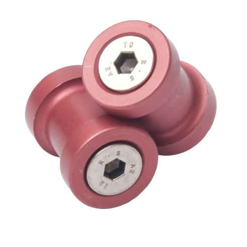 R&G M8 Paddock Stand Bobbins - Red
