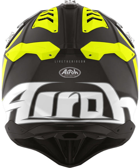 Airoh 2023 Aviator 3 Glory Helmet - Yellow Matt