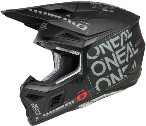 O'Neal 2025 3 Series Static Helmet - Black/Grey