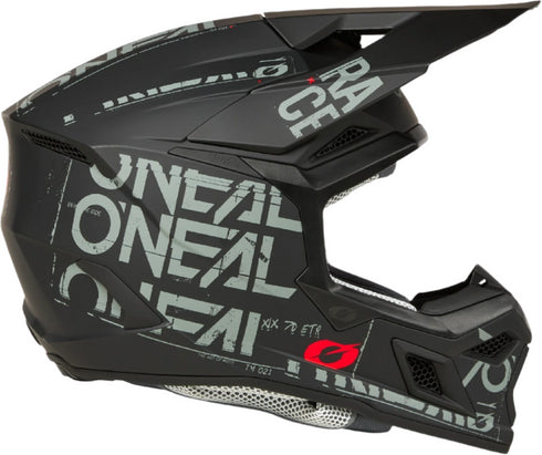 O'Neal 2025 3 Series Static Helmet - Black/Grey