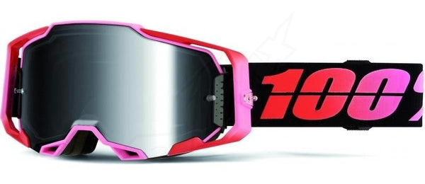 100% Armega Goggle Guerlin - Silver Mirror Lens