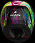 Shark Aeron Fawn Helmet - DVY (Carbon/Violet/Yellow)