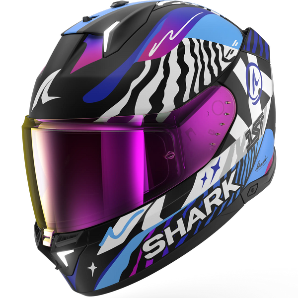 Shark Skwal I3 Speed-Fancy Helmet - KWB (Black/White/Blue)