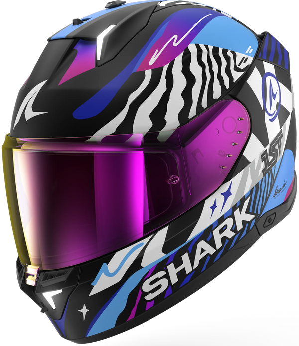 Shark Skwal I3 Speed-Fancy Helmet - KWB (Black/White/Blue)