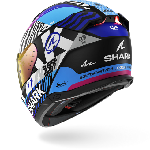 Shark Skwal I3 Speed-Fancy Helmet - KWB (Black/White/Blue)