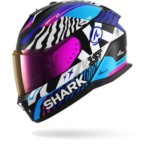 Shark Skwal I3 Speed-Fancy Helmet - KWB (Black/White/Blue)