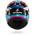 Shark Skwal I3 Speed-Fancy Helmet - KWO (Black/White/Orange)