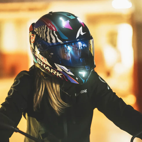 Shark Skwal I3 Speed-Fancy Helmet - KWO (Black/White/Orange)
