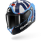 Shark Skwal I3 Replica Helmet - Raul Fernandez BBW (Blue/Blue/White)