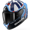 Shark Skwal I3 Replica Helmet - Raul Fernandez BBW (Blue/Blue/White)