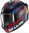 Shark D-Skwal 3 Speed-Vib Helmet - BRB (Blue/Red/Blue)