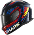 Shark D-Skwal 3 Speed-Vib Helmet - BRB (Blue/Red/Blue)