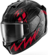 Shark D-Skwal 3 Shiever Helmet - KAR (Black/Anthracite/Red Gloss)