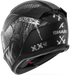 Shark D-Skwal 3 Shiever Helmet - KAS (Black/Anthracite/Silver Matt)
