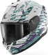 Shark D-Skwal 3 Reptaia Helmet - WXW (White/Cameleon/White)