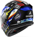 Shark D-Skwal 3 Streetrush Helmet - KBU (Black/Blue/Chrome)