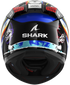 Shark D-Skwal 3 Streetrush Helmet - KBU (Black/Blue/Chrome)