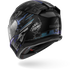 Shark D-Skwal 3 Streetrush Helmet - KGU (Black/Green/Chrome)