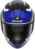 Shark D-Skwal 3 Firstlap Helmet - KBR (Black/Blue/Red Matt)