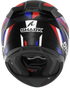 Shark D-Skwal 3 Firstlap Helmet - KBR (Black/Blue/Red Matt)