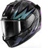 Shark D-Skwal 3 Blast-R Helmet - KGX (Black/Green Glitter)