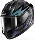 Shark D-Skwal 3 Blast-R Helmet - KGX (Black/Green Glitter)