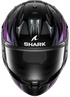 Shark D-Skwal 3 Blast-R Helmet - KGX (Black/Green Glitter)