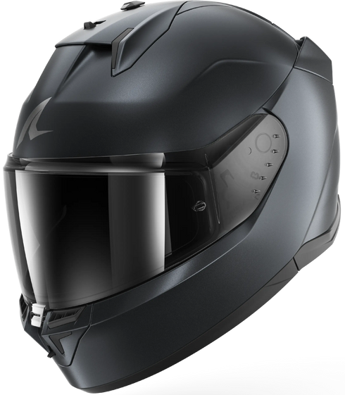 Shark D-Skwal 3 Dark Shadow Edition Matt Helmet - B16 (Blue Steel Matt)