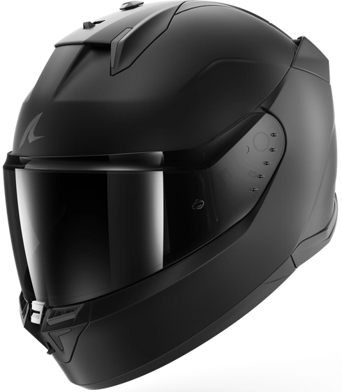 Shark D-Skwal 3 Dark Shadow Edition Matt Helmet - KMA (Black Matt)