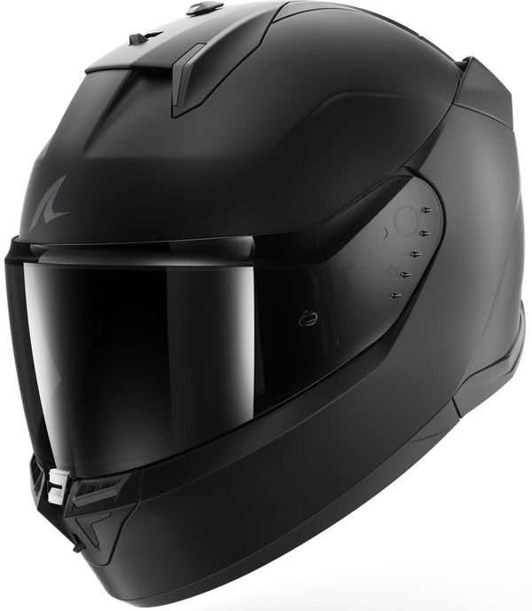 Shark D-Skwal 3 Dark Shadow Edition Matt Helmet - KMA (Black Matt)