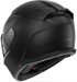 Shark D-Skwal 3 Dark Shadow Edition Matt Helmet - KMA (Black Matt)
