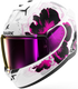 Shark D-Skwal 3 Mayfer Helmet - WVA (White/Violet/Anthracite)
