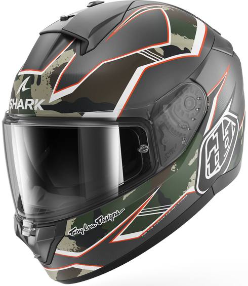 Shark Ridill 2 Matterix Camo Helmet - AGN (Anthracite/Green/Chocolate Matt)