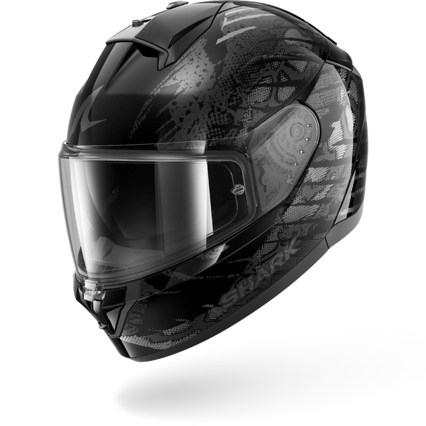 Shark Ridill 2 Reptaia Helmet - KAS (Black/Anthracite/Silver)