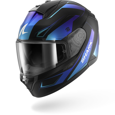 Shark Ridill 2 Mekarium Helmet - Matt KBB (Black/Blue/Blue)
