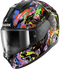Shark Ridill 2 Raging Beast Helmet - KVY Black/Violet/Yellow