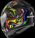 Shark Ridill 2 Raging Beast Helmet - KVY Black/Violet/Yellow