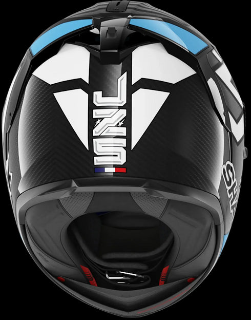 Shark Spartan GT Pro Carbon Zarco Track Helmet - DWB (White/Blue)