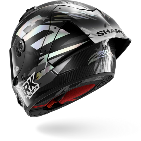 Shark Aeron-GP FIM 2 Racing #2 Johann Zarco Winter Test 2026 Replica Helmet - DAU (Carbon/Anthracite/Chrome)