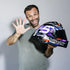 Shark Aeron-GP FIM 2 Racing 2# Johann Zarco Signature 2026 Replica Helmet - DVU (Carbon/Violet/Chrome)