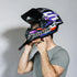 Shark Aeron-GP FIM 2 Racing 2# Johann Zarco Signature 2026 Replica Helmet - DVU (Carbon/Violet/Chrome)