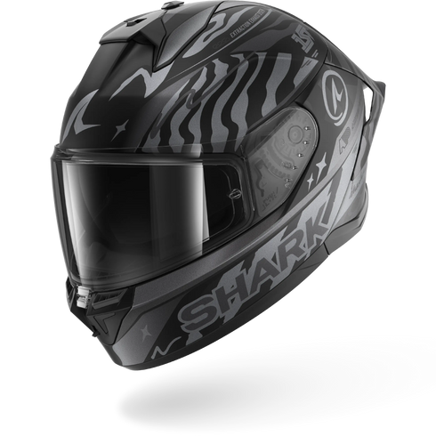 Shark Skwal Cup Speed-Fancy Helmet - Matt KAS (Black/Anthracite/Silver)