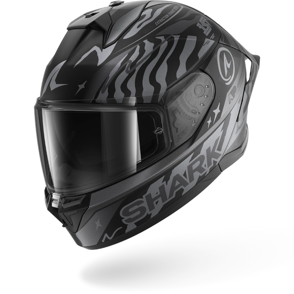 Shark Skwal Cup Speed-Fancy Helmet - Matt KAS (Black/Anthracite/Silver)