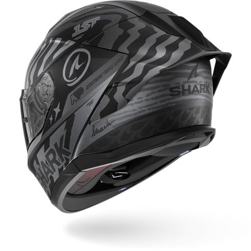 Shark Skwal Cup Speed-Fancy Helmet - KAS (Black/Anthracite/Silver Matt)