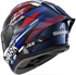 Shark Skwal Cup Replica Zarco French GP Helmet - BUR (Blue/Chrome/Red)