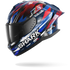 Shark Skwal Cup Replica Zarco French GP Helmet - BUR (Blue/Chrome/Red)