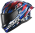 Shark Skwal Cup Replica Zarco French GP Helmet - BUR (Blue/Chrome/Red)