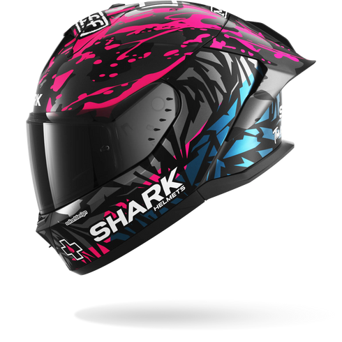 Shark Skwal Cup Replica Helmet - Redding KVB (Black/Violet/Blue Matt)