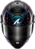 Shark Spartan RS Reptaia Helmet - KBX (Black/Blue/Glitter)