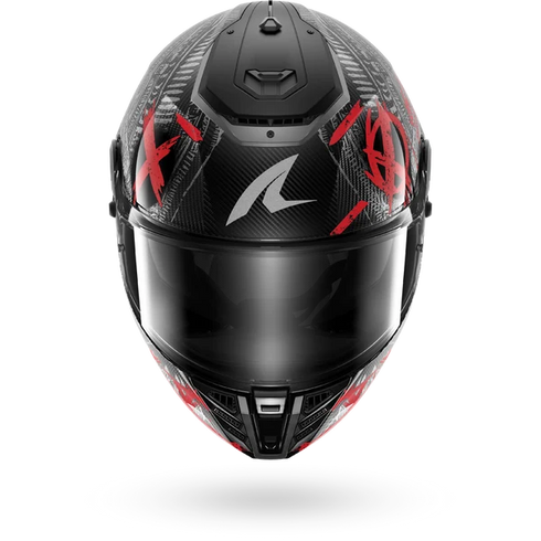 Shark Spartan RS Carbon Shiever Helmet - DAR (Anthracite Red) — Motorcycle Helmets (image 2 of 5)